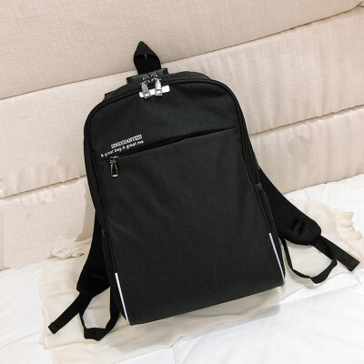 

Unisex Shoulder Shoulder Anti-theft Bag Student Backpack Nylon Bag Travel Bag