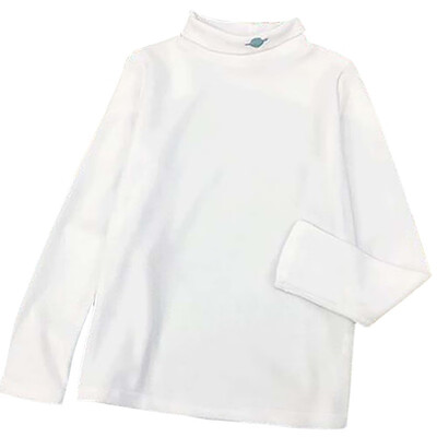 

Autumn Fleece Planet Embroidered Fashion T Shirt Women Long Sleeve Half High Collar T-shirt Women Casual Bottoming Tops