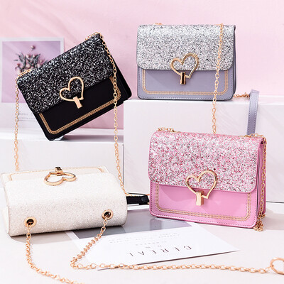 

Summer small bag female new wave Korean version ins wild fashion broadband ladies shoulder Messenger bag