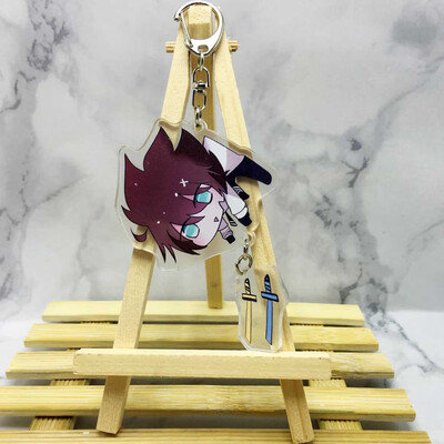 

Anime Aotu World Double-Sided Transparent Acrylic Keychain Key Deduction