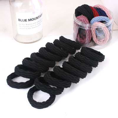 

20PCSSet Scrunchie Storage Box Packaging Bold High Elastic Towel Ring Hair Band Rubber Band Hair Accessories
