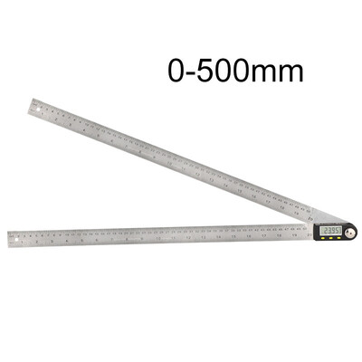 

〖Follure〗Digital Protractor Goniometer Ruler Stainless Steel Electronic Angle Gauge