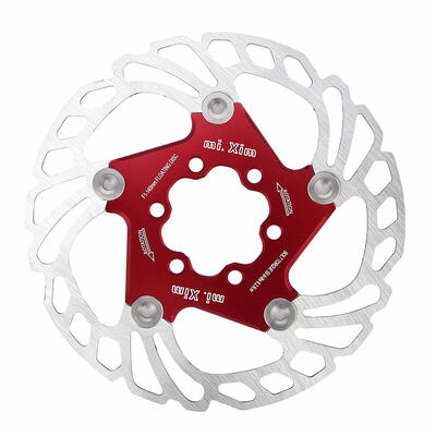 

140-F1 MTB Quick Down Bicycle Cooling Disc 7075 AL 5 Nails Floating Rotor