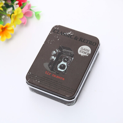 

Toponeto Travel Cosmetic Case Organizer Storage Cartoon Tinplate storage