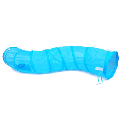 

Funny Pet Cat Tunnel Play Tunnel Foldable 1 Holes Cat Tunnel Kitten Cats Toy Bulk Cat Toys Rabbit Play Tunnel