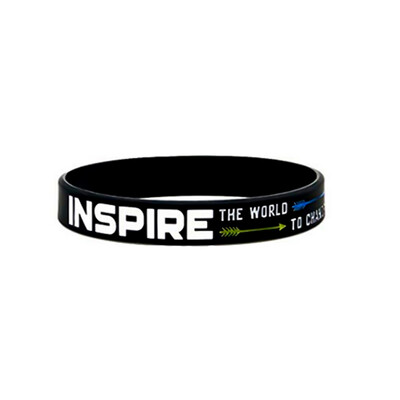 

1 Pc Dream Inspire To Create Believe That Inspirational Bracelet Motivational Message Silicone Wristbands Ladies