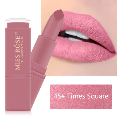 

MISS ROSE Red Pink Lips Makeup Waterproof Long Lasting Pigment Brand Matte Lipstick Tattoo Makeup rouge a levre Cosmetics