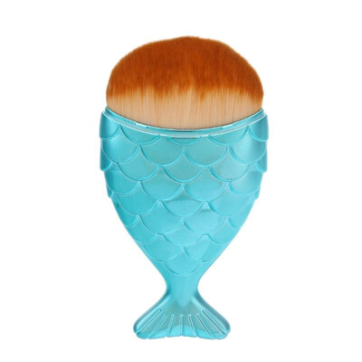 

Cosmetic Makeup Fish Brush Fishtail Bottom Powder Foundation Blush Brush