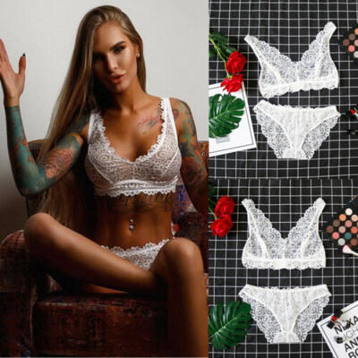 

Sexy lady Women Lace Bra G-string Lingerie Set Underwear Nightwear Sleepwear
