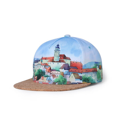 

NUZADA 3D Printing Caps Men Women Couple Hip Hop Cap Spring Summer Autumn High Quality Cotton Material Punk