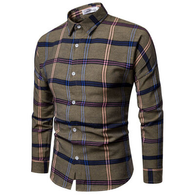 

Mens Luxury Casual Formal Shirt Long Sleeve Slim Fit Business Dress Shirts Tops