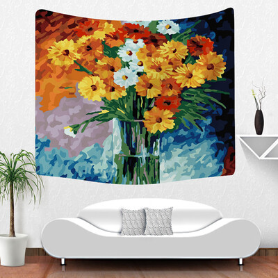 

Gobestart Colorful Print Tapestry Art Room Wall Hanging Tapestry Art Nature Home Decor