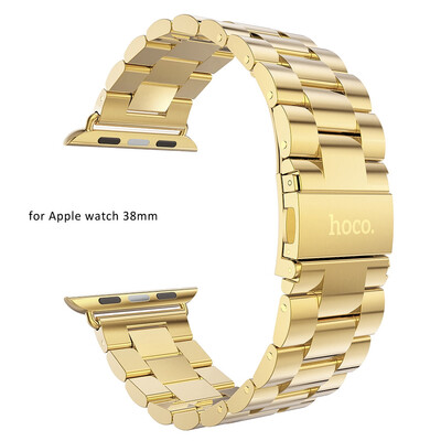 

Hoco Watch Band Stainless Steel Watchband with Safety Folding Clasp for Apple Watch 38mm