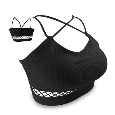 

Toponeto Woman Sexy Running Beauty Back Yoga Bras Intimate Vest Fitness Lady Tops