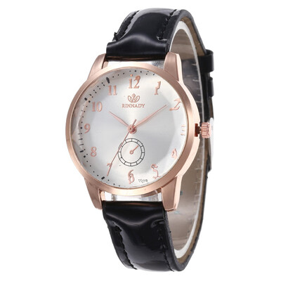 

Leather strap digital dial fashion ladies watch wholesale student watch
