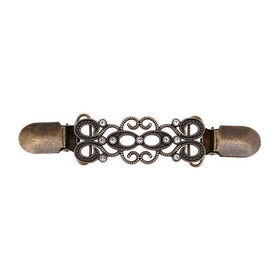 

Vintage Alloy Cardigan Clip Women Sweater Blouse Shawl Clips Shirt Pins