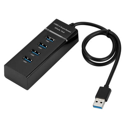 

4 Port USB 30 Hub Super Speed 5Gbps Converter Cable Adapter for Laptop PC