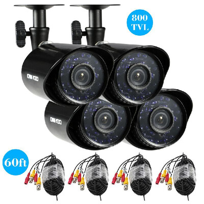 

4800TVL Bullet Security CCTV Camera IR-CUT Night 36mm 24 Infrared LEDs M2L2