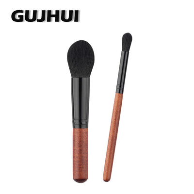 

Toponeto 2PCS Make Up Foundation Eyebrow Eyeliner Blush Cosmetic Concealer Brushes