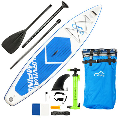 

Campingsurvivals 12x6" Inflatable Stand Up Paddle Board Package Universal SUP Wide Stance for Paddling Surfing