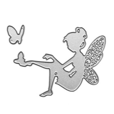 

Fairy Themed Carbon Steel Cutting Die Stencil Die-Cut Template For Card Making Scrapbooking Decor DIY Craft Tools