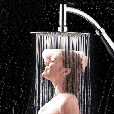 

Siaonvr High Turbo Pressure Shower Head Bathroom Hand Large Rainfall Water Saving Filter