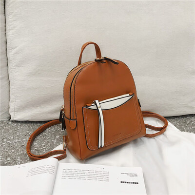 

Summer new texture small bag female 2019 new Korean version of the wild fashion portable student bag backpack