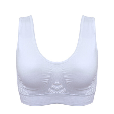

Nomeni Women Casual Athletic Running Sports Bra Fitness Seamless Padded Vest Tank Tops