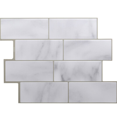 

1pcs 3D Marble Mosaic Adhesive Bath Kitchen Wall Stair Floor Tile Sticker