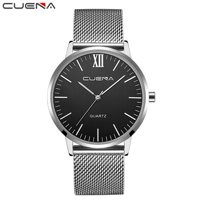 

Gobestart Fashion Men Crystal Stainless Steel Analog Quartz Wrist Watch Bracelet