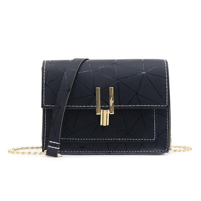 

Women Shoulder Bags PU Leather Geometric Print Messenger Korean Satchel