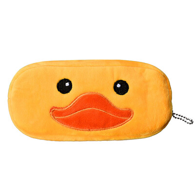 

Siaonvr Cartoon Pencil Case Plush Large Pen Bag For Kids YE