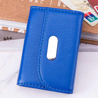 

Tailored Vintage Women Synthetic Solid Color Wallet Pocket Credit Card Clutch Purse