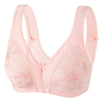 

〖Follure〗New Middle-aged Comfortable Sleeping Bra With Front Button And Vest Underwear
