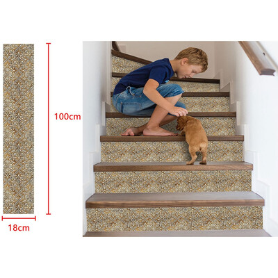 

〖Follure〗3D Simulation Stair Stickers Waterproof Wall Stickers DIY Home Decor