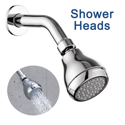 

〖Follure〗Wall-Mount Showerhead with Spray Fixed Showerhead Rain Bathroom Shower Heads