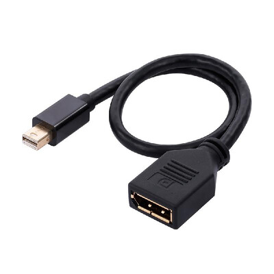 

Mini DP to DP Adapter Cable 4K60Hz Mini DisplayPort to DisplayPort Converter Male to Female Gold-plated Cord for Macbook Thunderb