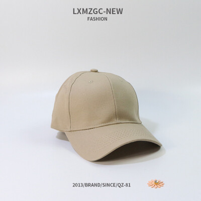 

SpringSummer new hat cotton solid-colored baseball cap outdoor sports sweat-absorbing cap simple golf cap