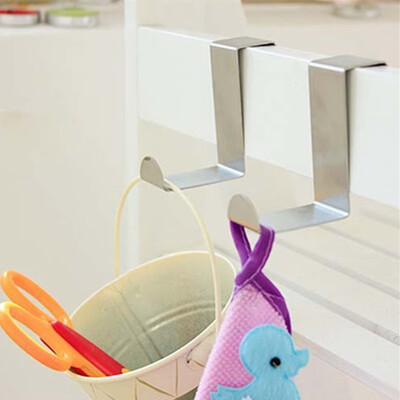 

Stainless Steel Door Hanger Hook 2pcs