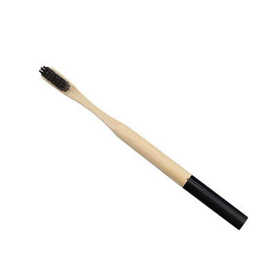 

Bamboo Toothbrush Eco-Friendly Bamboo Handles Biodegradable Nylon Bristles For Natural Dental Care