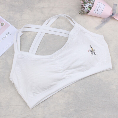

Kids Girls Underwear Foam Bra Vest Children Underclothes Sport Undies Clothes