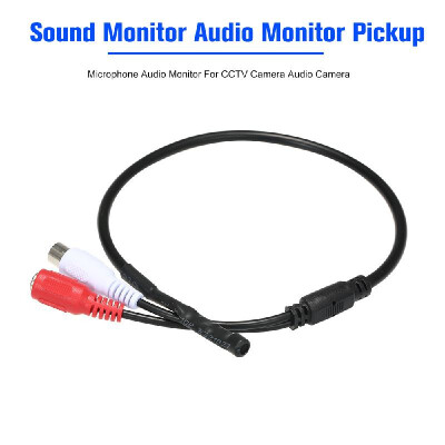 

Sound Monitor Audio Monitor Pickup Microphone Audio Monitor For CCTV Camera Audio Camera