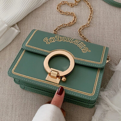 

Summer bag Joker fashion handbags 2019 new foreign style Korean chain texture student messenger bag