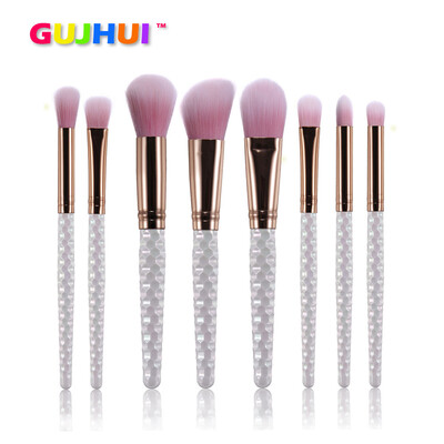 

Toponeto 8PCS Make Up Foundation Eyebrow Eyeliner Blush Cosmetic Concealer Brushes