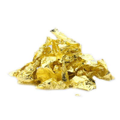 

24K Gold Flakes Edible Food Decorating Foil Paper Cuisine Mousse Cake Baking Pastry Art Craft Decor