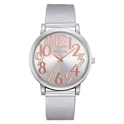 

FanTeeDa Fashion Numbers Women Watches Ultra thin Quartz Watch Brand Lady Dress Watch Montre Femme Clock Relogio Feminino 533