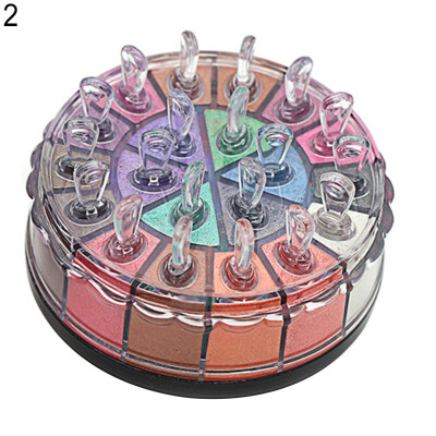 

20 Colors Glossy Waterproof Long-Lasting Women Makeup Eye Shadow Box with Brush