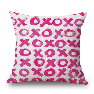 

Siaonvr Happy Valentines Day Throw Pillow Case Sweet Love Square Cushion Cover