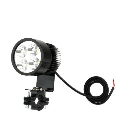 

12V-80V 20W Black LED Headlight Lamp Universal for Motorcycle E-bike