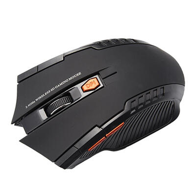

24GHz Wireless 2400DPI 6 Buttons USB Optical Gaming Mouse for PC Laptop